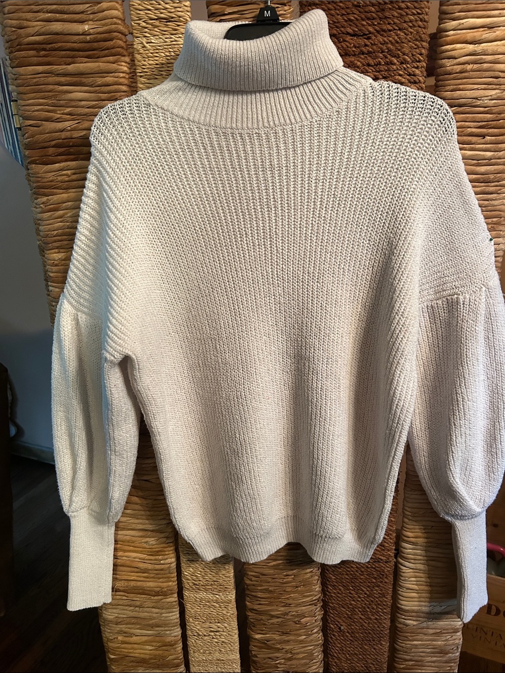 Cozy Cream Turtleneck Knit Sweater